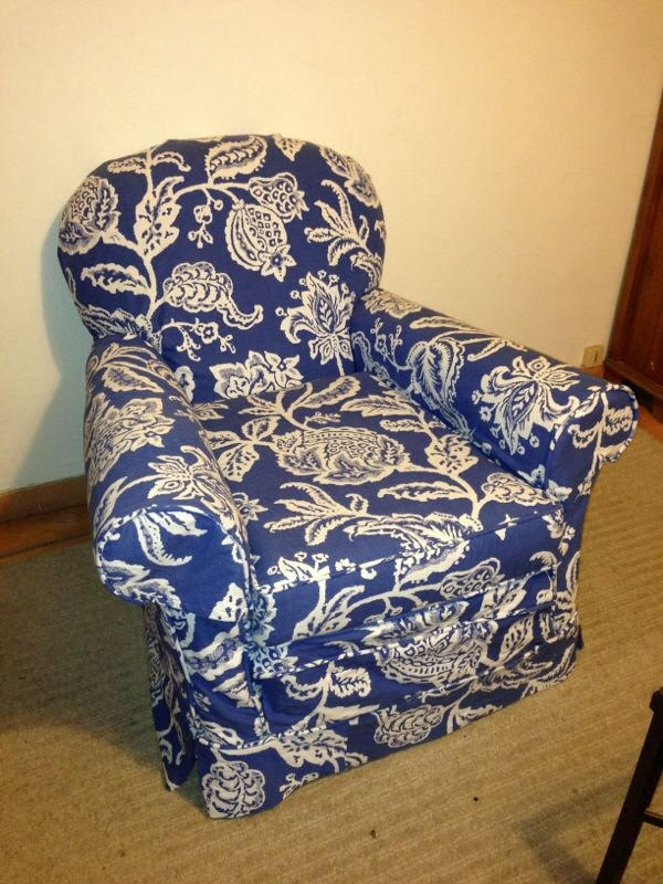 Blu chair after